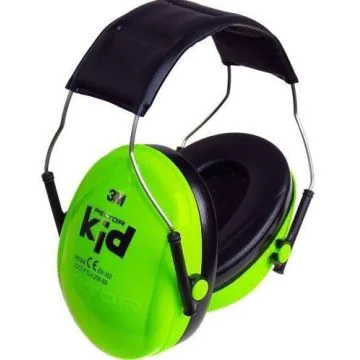 Photo 3M PELTOR : Casque de protection auditive Enfant - Vert H510AKGC