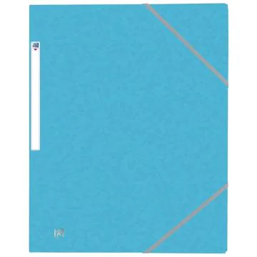 Photo Chemise à élastiques A4 - Bleu Clair OXFORD Top File+