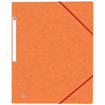 Photo Chemise à élastiques A4 - Orange OXFORD Top File+