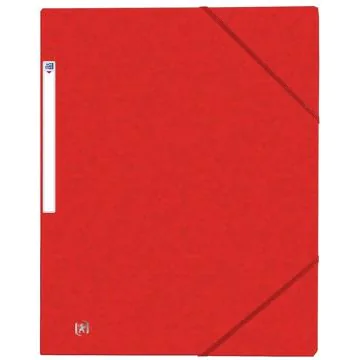 Photo Chemise à élastiques A4 - Rouge OXFORD Top File+