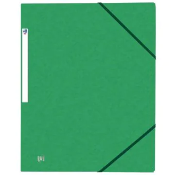 Photo Chemise à élastiques A4 - Vert OXFORD Top File+