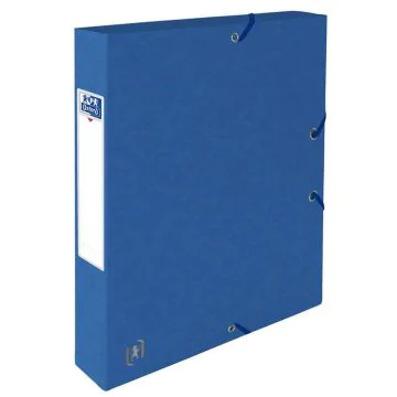 Boîte de classement - Dos 40 mm - Bleu OXFORD Top File+ Image