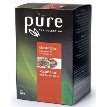 Photo Thé Masala Chai PURE Lot de 25 sachets Boite