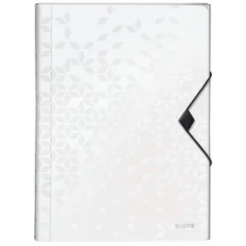 Photo Trieur Chemise A4 - 6 compartiments - Blanc LEITZ Wow Image
