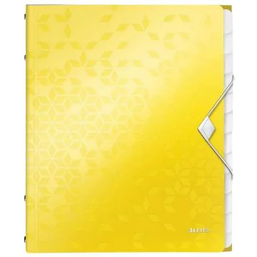 Photo Trieur A4 - 12 compartiments - Jaune LEITZ Wow Image