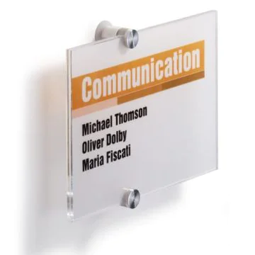 Photo Plaque de porte murale - 210 x 148 mm DURABLE