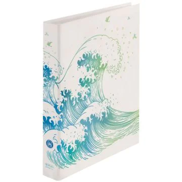 Photo Classeur à 2 anneaux - Dos de 40 mm - Vague HERLITZ GREENline