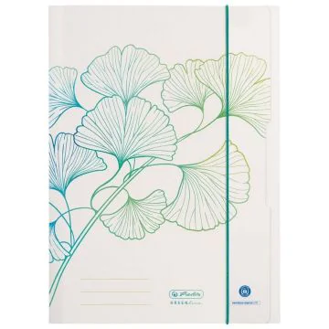 Photo Chemise à élastique en carton - Ginkgo HERLITZ GREENline