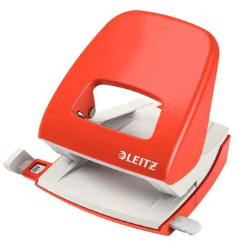 Photo LEITZ : Perforateur 30 feuillets - Rouge clair - 5008-00-20 Nexxt 5008