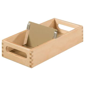 Photo Bac en bois pour fiches - Format A7 - Paysage - 900 fiches : HAN 507-0 