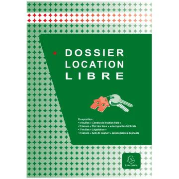 Photo Dossier Location Libre EXACOMPTA