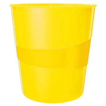 Photo Corbeille à papier 15 litres - Jaune LEITZ WOW Image