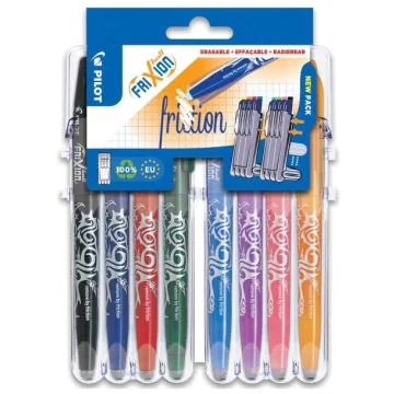 Photo Etui de 8 Stylos roller à encre effaçable - Assortiment PILOT Frixion Ball 07 Set2Go