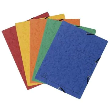 Photo Chemises imprimées à élastiques - 3 rabats - Assortiment EXACOMPTA