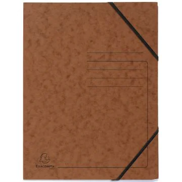 Photo Chemise imprimée à élastiques - Sans rabat - Tabac EXACOMPTA Image