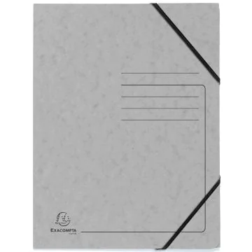 Photo Chemise imprimée à élastiques - Sans rabat - Gris EXACOMPTA Image