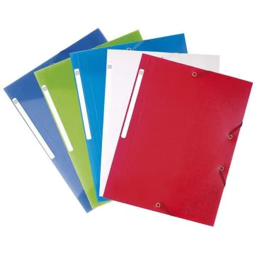 Photo Chemise à élastiques en PP Chromaline - Assortiment EXACOMPTA