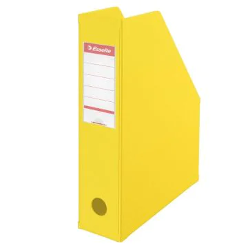 Photo Porte-revues - Dos de 70 mm - Jaune : ESSELTE Vivida