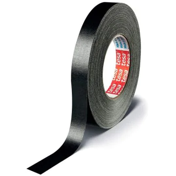 Photo TESA : Ruban adhésif en toile extra Power Noir - fixation 57230-00000-01 