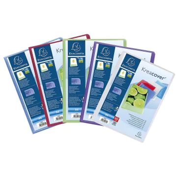 Photo Protège-documents personnalisable de 200 vues - Assortiment EXACOMPTA