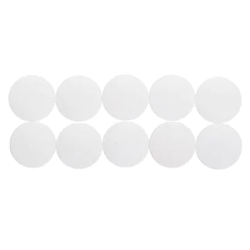 Image MAUL : Lot de 10 aimants ronds - 32 mm - Blanc (Affichage)