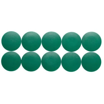 Photo MAUL : Lot de 10 aimants ronds - 32 mm - Vert (Affichage)