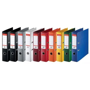 Photo Classeur à levier - Dos 75 mm - Assortiment de couleurs : ESSELTE