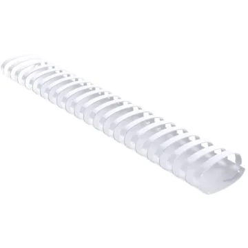 Photo Baguettes de 21 anneaux - 45 mm - Blanc EXACOMPTA