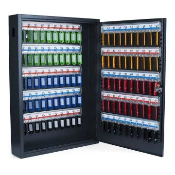 Photo Armoire à clés fermé - Serrure à clé - 100 clés : PAVO 8047222