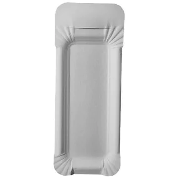 Assiette jetable en carton - 80 x 210 mm PAP STAR Pure