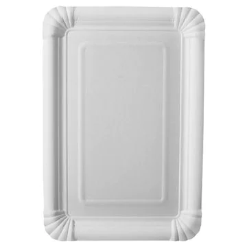 Assiette jetable en carton - 165 x 230 mm PAP STAR Pure