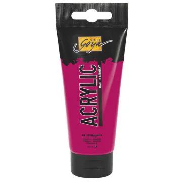 Photo Peinture acrylique Magenta Tube de 100 ml : KREUL Solo Goya Acrylic 84109
