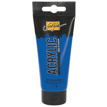 Photo Peinture acrylique Bleu outremer Tube de 100 ml : KREUL Solo Goya Acrylic 84116
