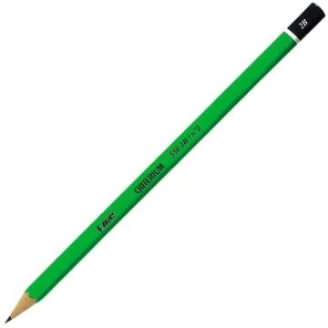 Photo BIC : Crayon graphite laqué en vert 2B - Critérium 550 - 857585