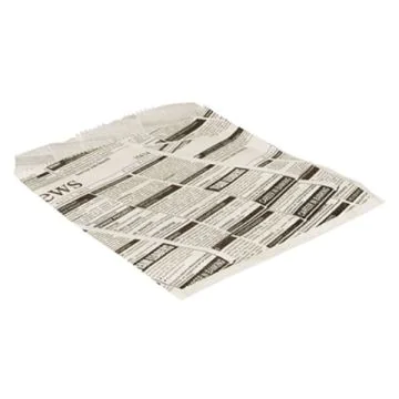 Photo Sachet pour fingerfood - 160 x 180 mm PAP STAR Newsprint