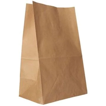 Photo Sac en papier à fond plat - 295 x 190 x 120 mm - Brun PAP STAR