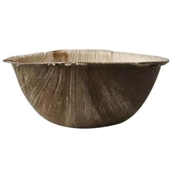 Photo Bol jetable en feuilles de palme - 425 ml PAP STAR Pure