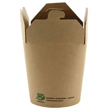 Photo Boîte à snack - 65 x 58 x 75 mm PAP STAR Pure