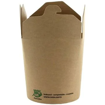 Photo Boîte à snack - 82 x 70 x 98 mm PAP STAR Pure