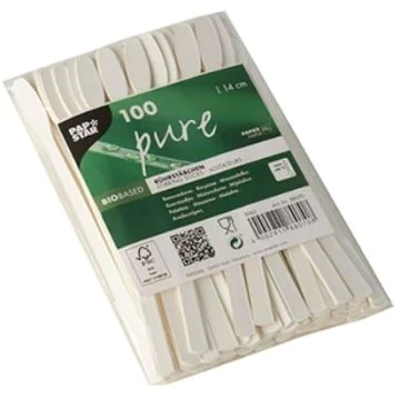 Photo Agitateurs en papier - 140 mm PAP STAR Pure