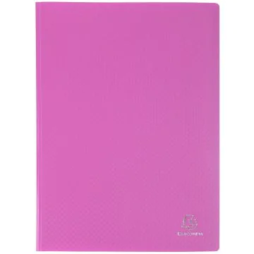 Photo Protège-documents de 200 vues - Rose EXACOMPTA Opaque Image