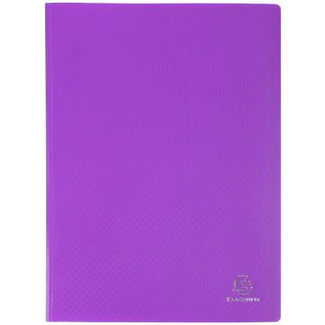 Photo Protège-documents de 40 vues - Violet EXACOMPTA Opaque Image