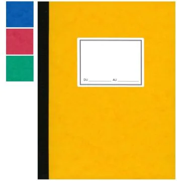 Image Registre 8 colonnes - 320 x 250 mm - 80 pages ELVE