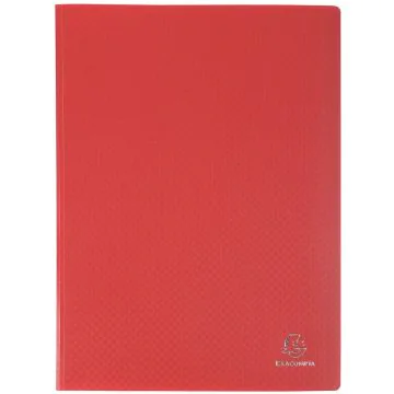 Photo Protège-documents de 120 vues - Rouge EXACOMPTA Opaque Image