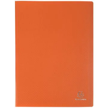 Photo Protège-documents de 160 vues - Orange EXACOMPTA Opaque Image