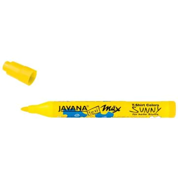 Photo KREUL : Marqueur médium pour tissu Javana  90760 - Jaune