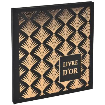 EXACOMPTA : Livre d'or - Balacron noir - 260 x 220 mm 4981E