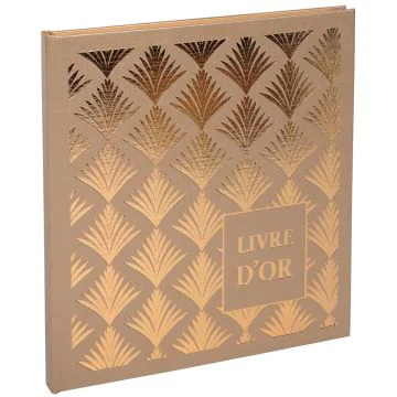 EXACOMPTA : Livre d'or - Balacron noir - 260 x 220 mm 4981E