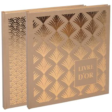 EXACOMPTA : Livre d'or - Balacron noir - 260 x 220 mm 4981E