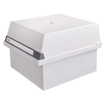 Photo Boite à couvercle pour 1300 cartes - A4 paysage - Gris : HAN 954-11 